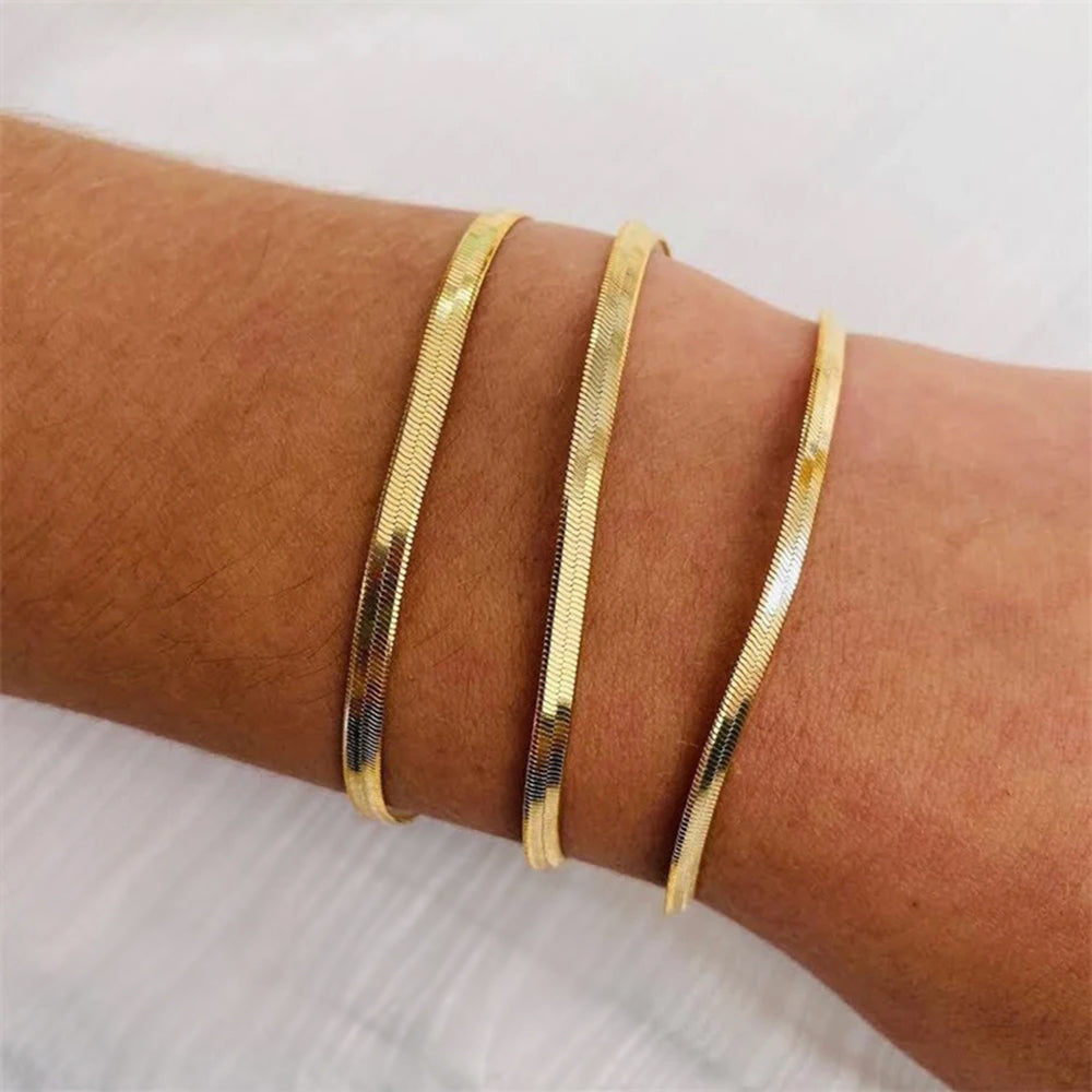 Chelsea Herringbone Bracelet