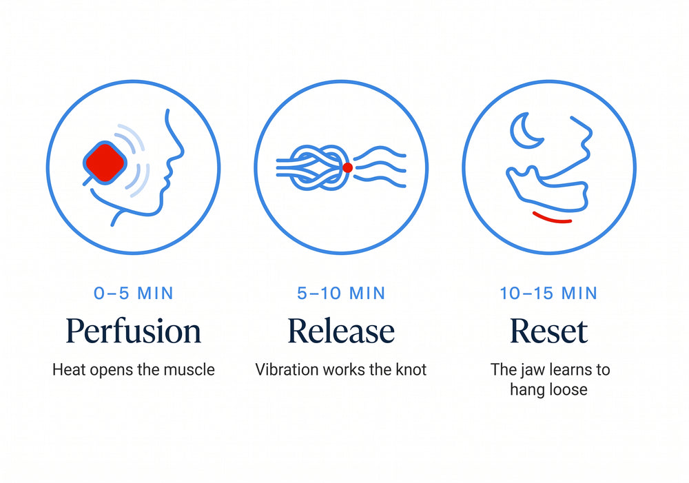 The three phases: Perfusion, Release, Reset