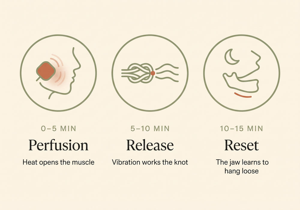The three phases: Perfusion, Release, Reset