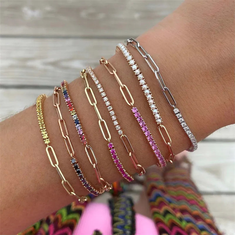 Fae Tennis Bracelet