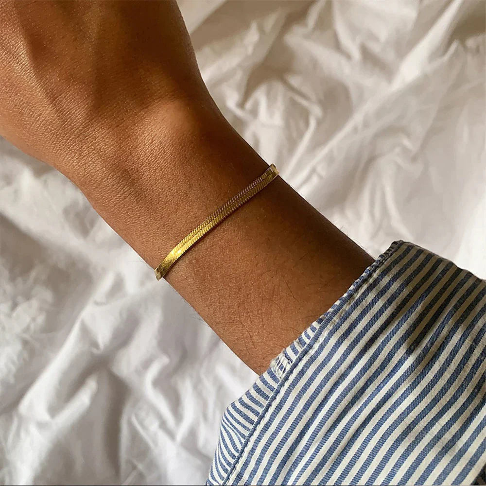 Chelsea Herringbone Bracelet