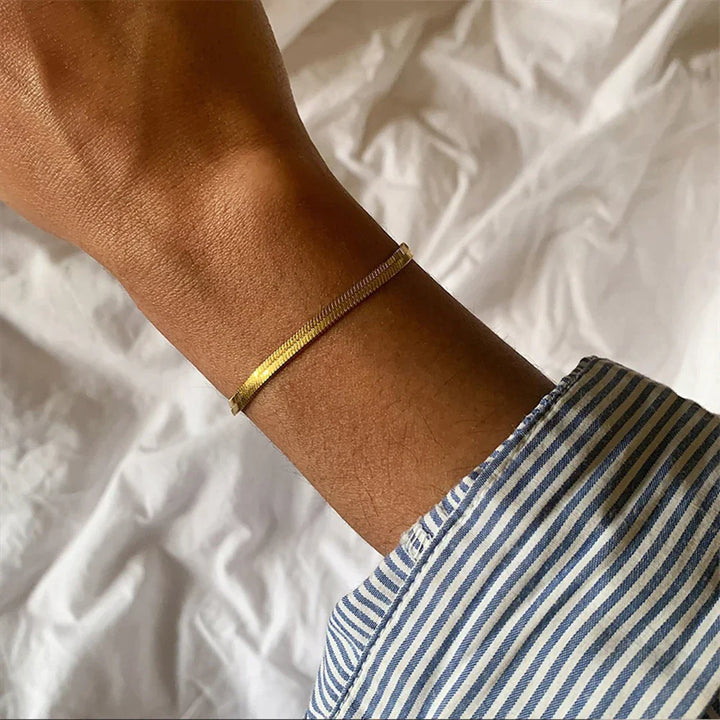 Chelsea Herringbone Bracelet
