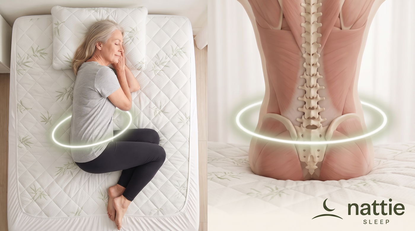 Your sciatic nerve gets a break for the first time in years.