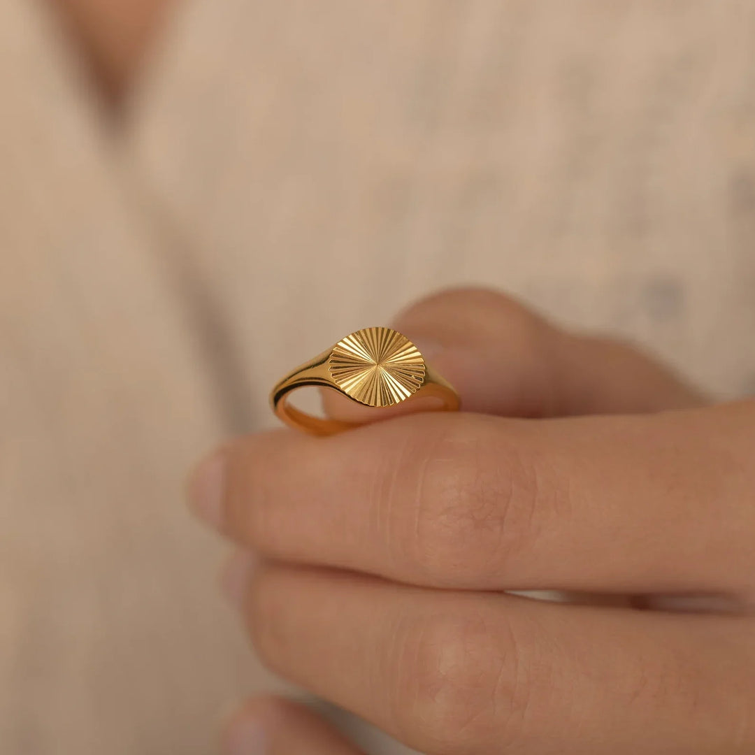 Ellie® Sunburst Rising Ring