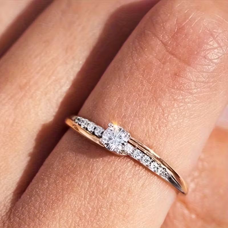 Twist Promise Ring