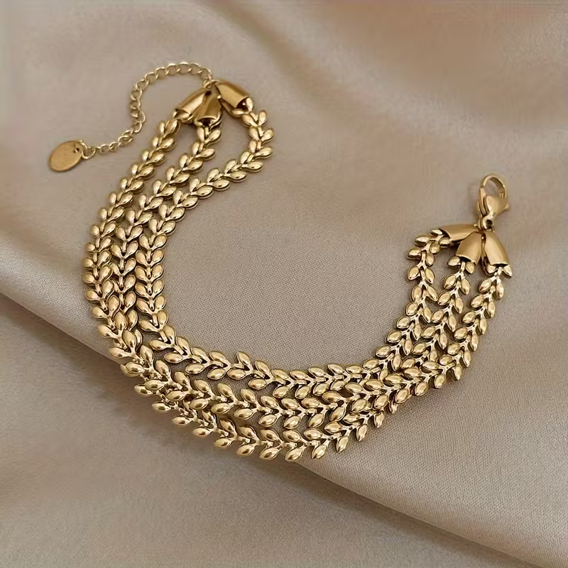 Leaflink Multi-Strand Bracelet